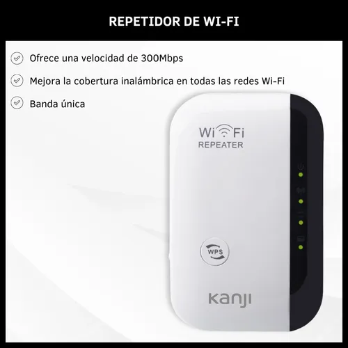 Repetidor Wifi Extensor Inal mbrico Larga Distancia 300mbps
