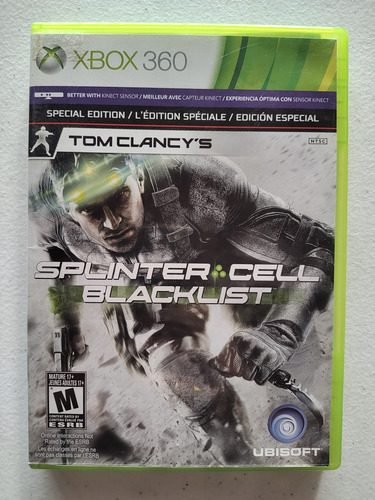 Splinter Cell Blacklist Xbox 360 Original Mídia Física + Nf