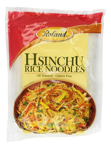 Roland Hsinchu Rice Noodles Fideos De Arroz 396g