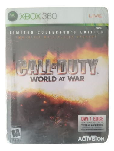 Call Of Duty World At War Collector's Edition Xbox 360 Nuevo