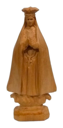 Imagem Nossa Senhora Aparecida Esculpida A Mão Madeira (s)