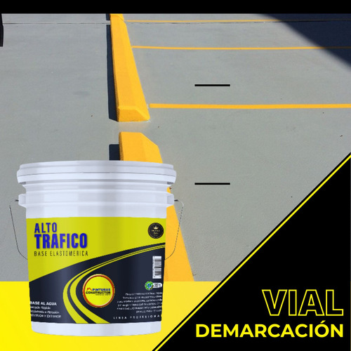 Pintura Alto Trafico Ocre Galon 4lts