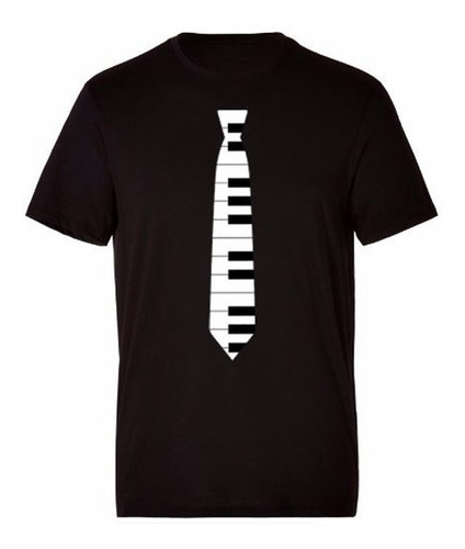 Playera Estampada Corbata De Piano