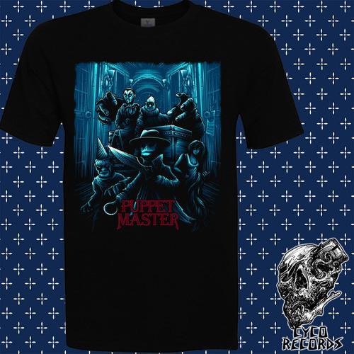 Puppet Master Azul - Peliculas De Culto - Polera- Cyco Recor