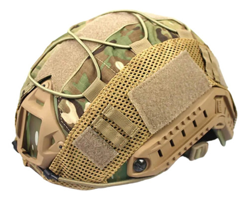 Funda Casco Cubierta Malla Transpirable Táctico Militar