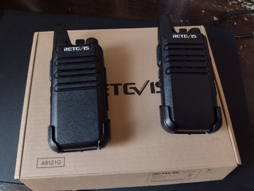 Par De Radios Retevis Rt22 Uhf Ya Frecuenciados 