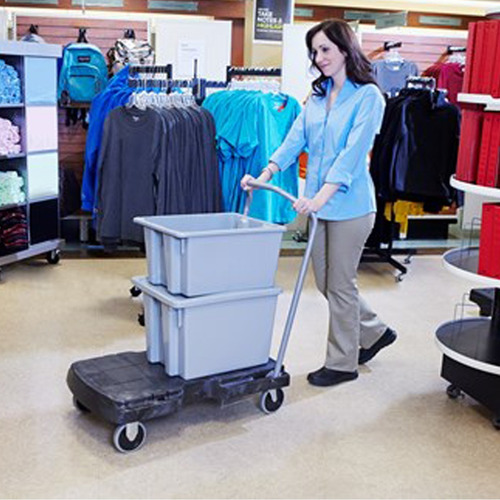 Patin Carrito Transporte Diablito Asa Rubbermaid®, Uso Rudo