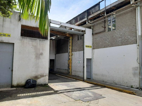 Galpão Para Alugar, 1400 M² Por R$ 12.000,00/mês - Vila Sacadura Cabral - Santo André/sp - Ga0425