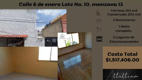 Casa En La Delegación Cuajimalpa, Col. Granjas Navidad, Calle 6 De Enero Lote No. 10, Manzana 13.  Cuenta Con 2 Lugares De Estacionamiento.  Nb10-di