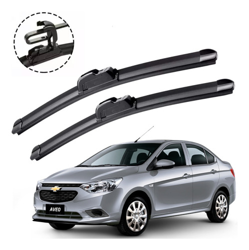 2 Plumas Limpiaparabrisas Reluvsa Chevrolet Aveo Ng 2020