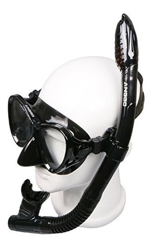 Imagen 3 de 6 de Snorkel Set, Anggo Adult Recreation Máscara De Buceo Con Más