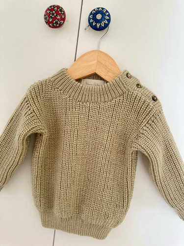 Sweater Tejido Punto Inglés Bebé 