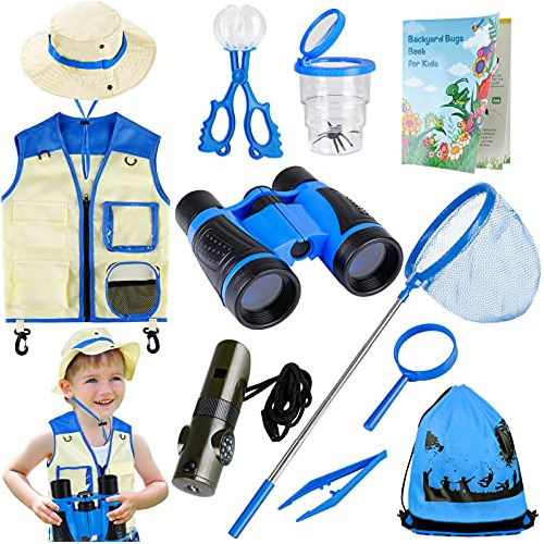 Kit De Explorador Y Kit De Atrapainsectos Niños Explor...