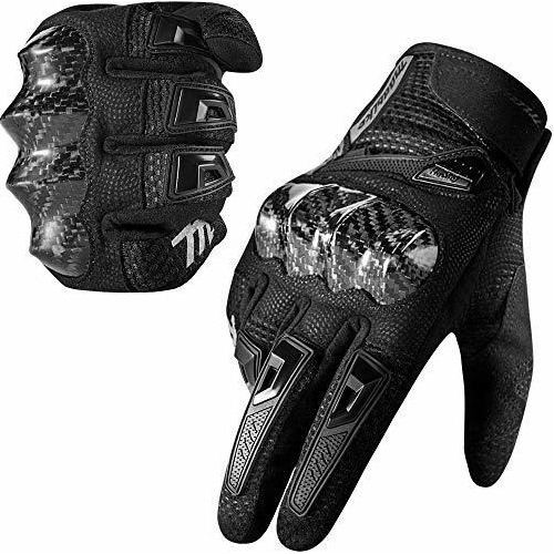 Madbike Guantes De Motocicleta Para Hombres, Mujeres, Fibra 