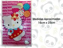 Comprar Bolsas Plásticas Para Cotillón Fiesta Cumpleaños Hello Kitty