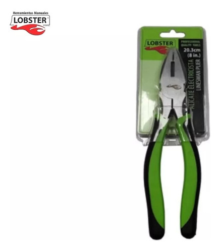 Alicate Electricista 8in/ 20.3 Cm Marca Lobster. Original