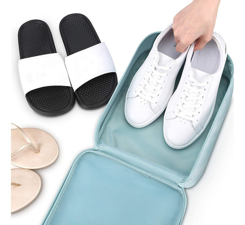 Neceser De Doble Capa, Bolsa De Viaje Para Guardar Zapatos