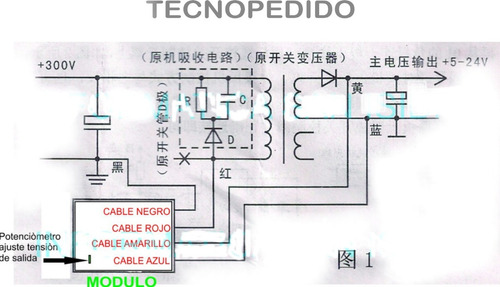 Modulo Fuente Para Tv Lcd Led 14 A 60 Pulgadas 180 Watts