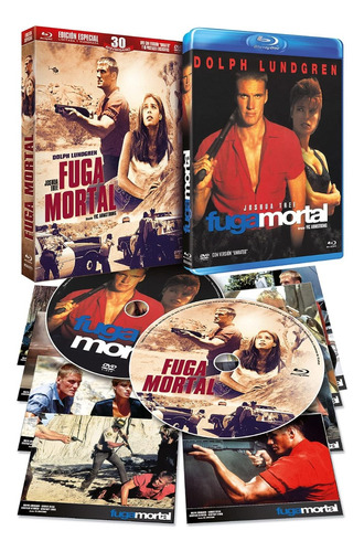 Blu-ray + Dvd Fuga Mortal / Joshua Tree / Dolph Lundgren