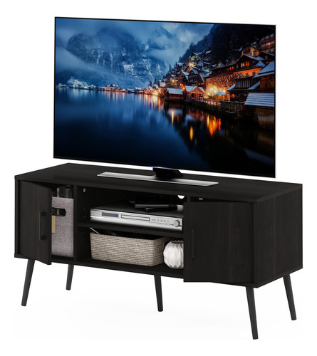 Furinno Para Tv De 55 Pulgadas Centro De Entretenimiento Con