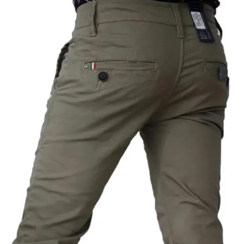 Pantalon gabardina strech hombre hotsell
