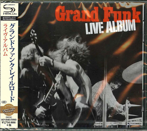 Grand Funk Railroad Live Album Cd Shm-cd Japon