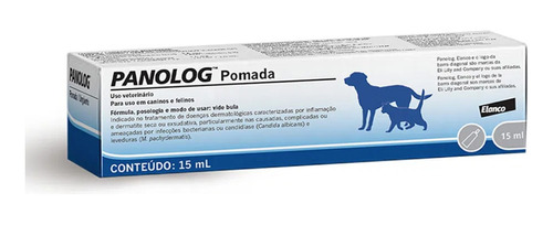 Pomada Anti-inflamatória Para Cachorro E Gato Panolog 15ml