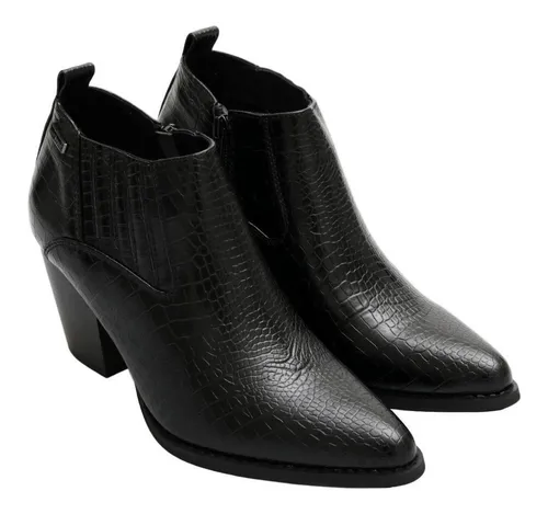 Bota Lady Stork Botineta Mujer Texana Elastico Moda Ingrid 6.980