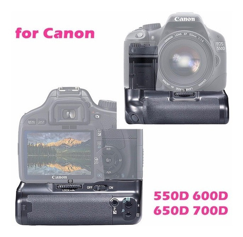 Battery Grip Para Canon Nikon 70d T2i T3i T4i T5i 1100d