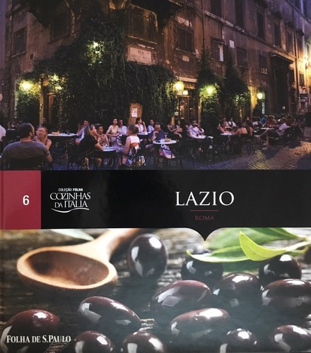 Livro Cozinhas Da Itália Lazio - Capa Dura