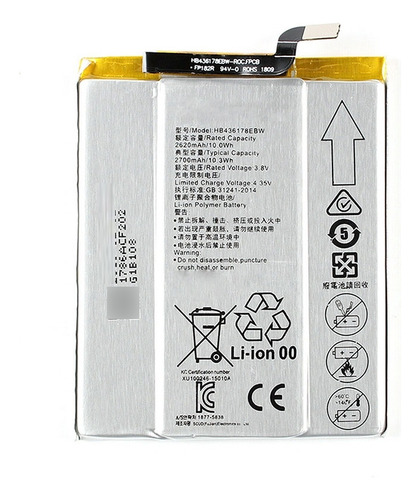 Bateria Hb436178ebw Para Huawei Mate S Con Garantia 100%