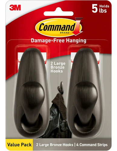 Comando Forever Classic Metal Hook Aceite Grande Bronce Frot