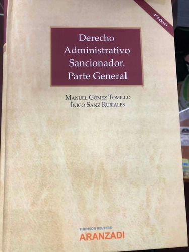 Derecho Administrativo Sancionador. Parte General. Nueva Ed