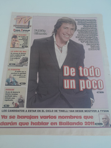 Suplemento Diario Popular Fabian Gianola 26 01 2011