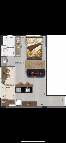 Imagem 1 de 25 de Studio Com 1 Dormitório À Venda, 36 M² Por R$ 271.980,00 - Centro - Guarulhos/sp - St0017