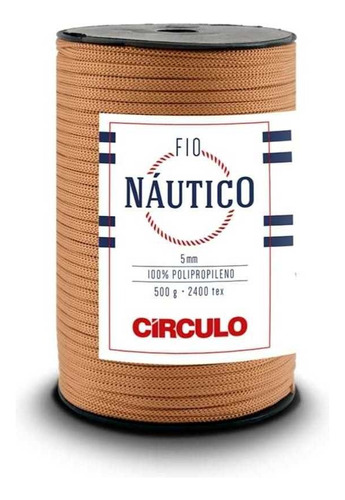 Fio Nautico Circulo - 1 Unidade Cor 7404 COBRE