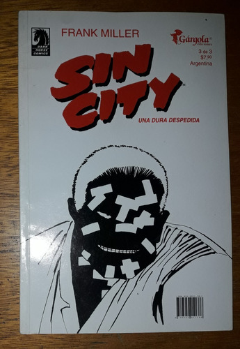 Cómic Sin City 3 De 3 Una Dura Despedida Diciembre De 2004