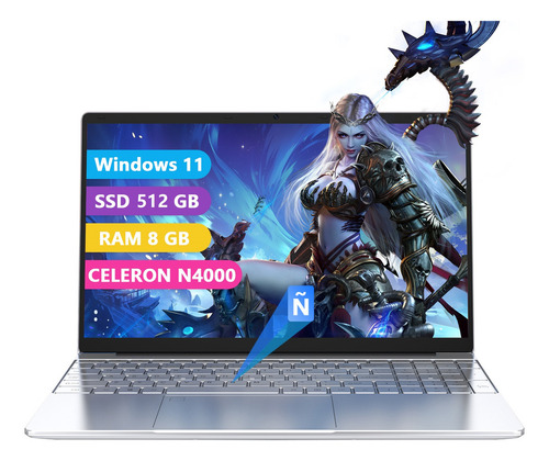 Laptop Intel 15.6' Notebook Ddr4 8gb Ram+512gb Windows 11 Laptops Intel Uhd Graphics 600