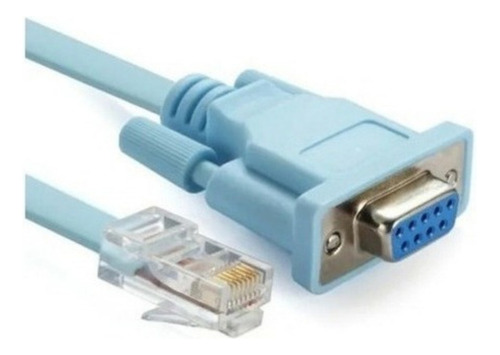 Cable Rs322 Db9 A Rj45 Para Routers Cisco 140 Cm Color Azul