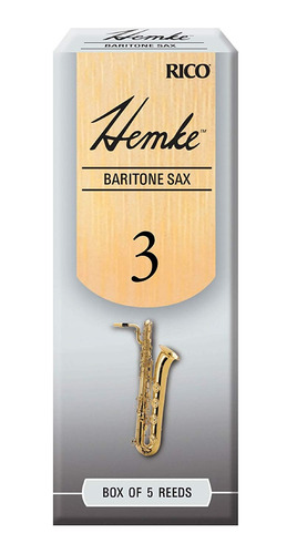 Hemke Cañas Del Saxofón Del Barítono, Fuerza 3,0, 5-pack
