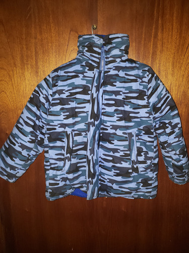 Campera  Chicos Niños Camuflada Poco Uso  46 Cisa X 50 Largo