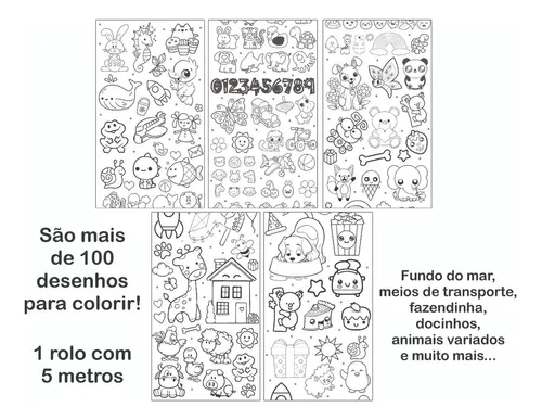 desenho para crianças  Papel desenho infantil tamanho gran- papel