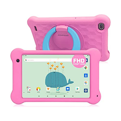 Tablet Niños De 7 Pulgadas Android 11, Pantalla Ips Fu...