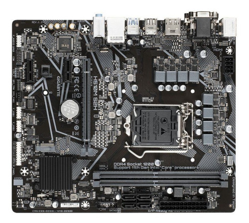 Motherboard Gigabyte H510m S2h Intel 1200 Tranza