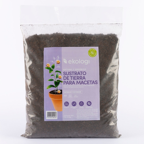 Sustrato De Coco P/ Macetas Orgánico 7.5l Ekologi