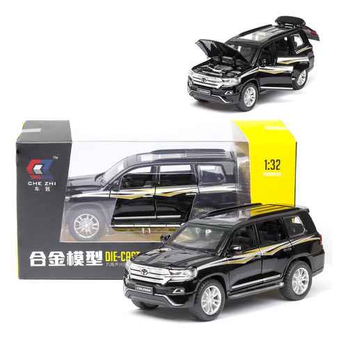 Toyota Land Cruiser Off Road Vehicle Miniatura Metal Coche