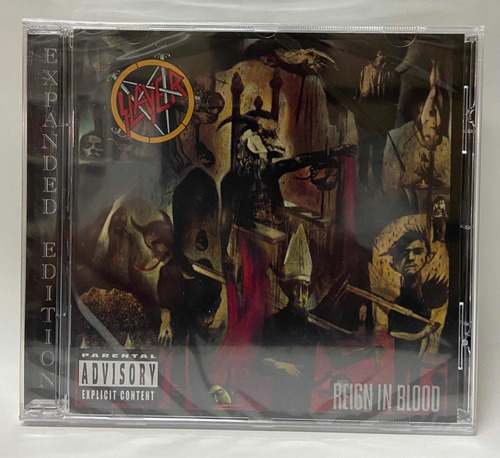 Slayer, Reign In Blood Cd Nuevo Y Sellado!! Eu