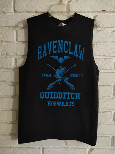 Playera Sin Mangas Ravenclaw Hogwarts Harry Potter Quidditch