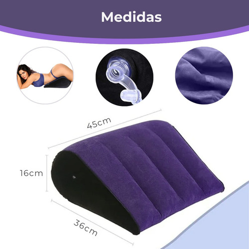 Mh .. Soporte De Almohada Inflable, Juguete Para Parejas,