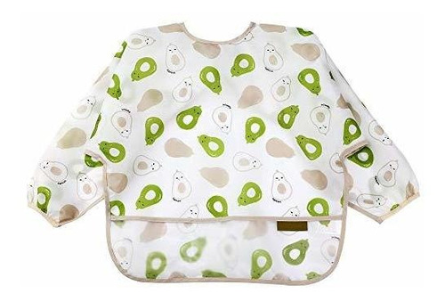 Baberos Para Bebé Baby Smock With Long Sleeves-toddler Soft 